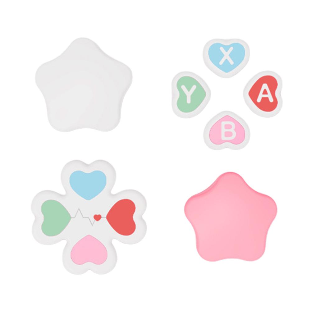 

For Switch2 Cute Thumb Sticks Grip Cover for Nintendo Button Caps for Switch2 Joy-Con D-Pad Button Caps Silicone Thumb Grips Set
