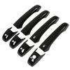 Car Exterior Door Handle Cover Glossy Black Replacement for Jeep Grand Cherokee WK2 WL 2011?2022