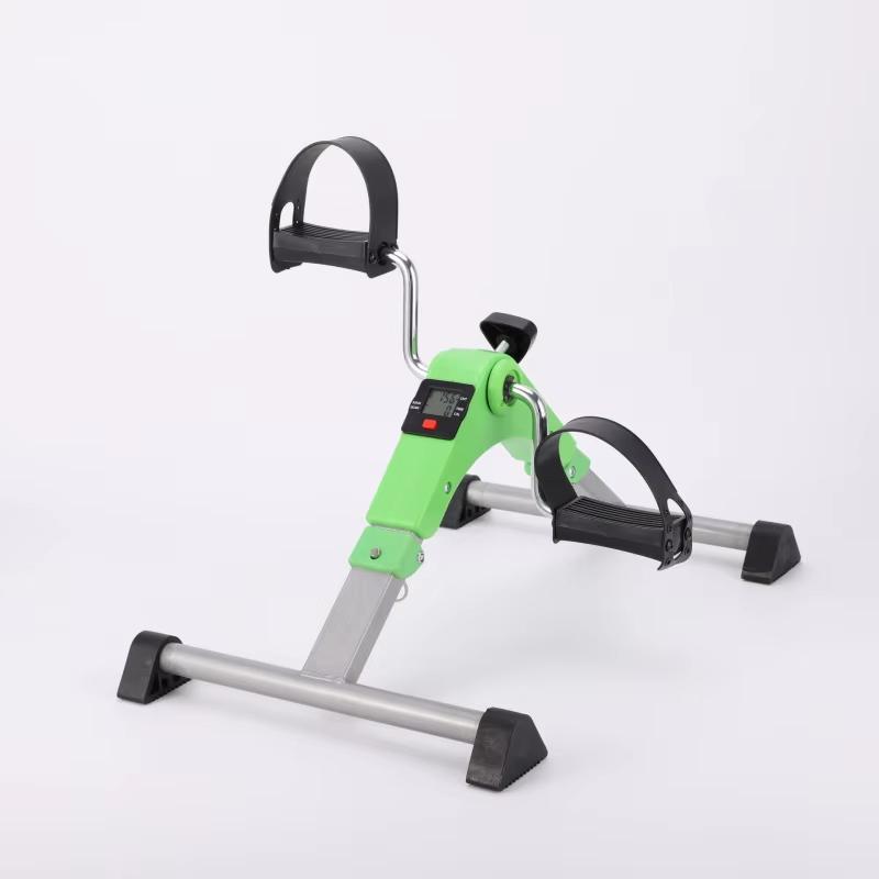 Mini Folding Treadmill Home Leg Fitness Trainer Rehabilitation Training Bicycle Compact Exercise Bike for Home Use