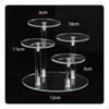 Acrylic Riser Stand Transparent Display MultiTier