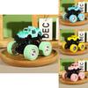 Macaron Color Plastic Off Road Inertia Toy Car For Kids With Durable Design And Visual Development