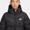 NIKE Men's Winter Short Hooded down Jacket Sports Windproof Coat