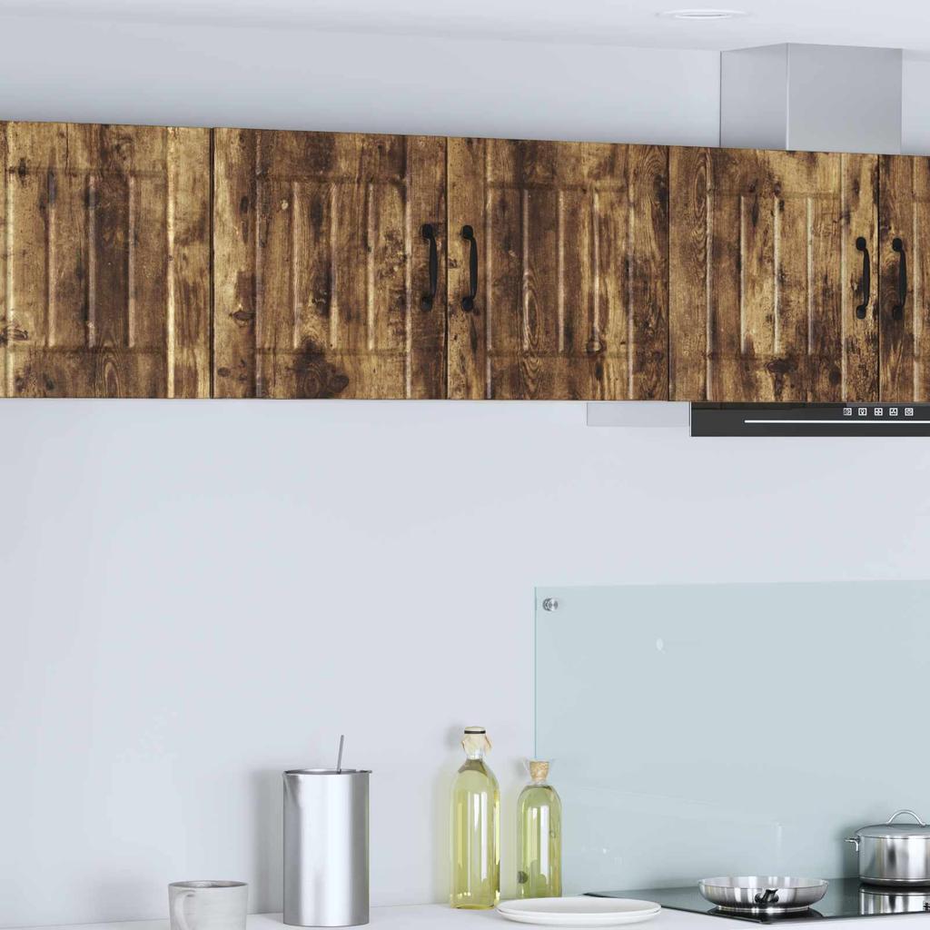 Wall Cabinet LUCCA Smoked Oak 80 X 31 X 40 Cm