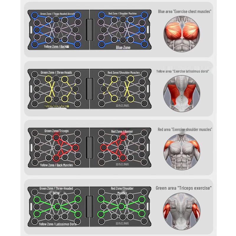 Multi-functional Push-Up Board