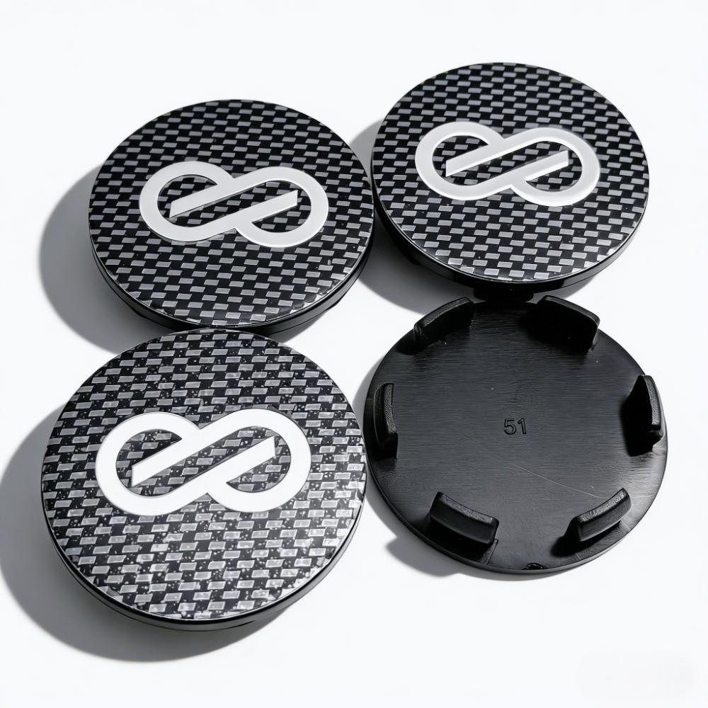 

4pcs 51mm 46mm ENKEI Logo Emblem Badge Car Wheel Center Caps Rim Hub Center Dust Cover Wheel Hubcaps Replace Car Accessrories ENKEI Badge&4pcs Wheel Caps