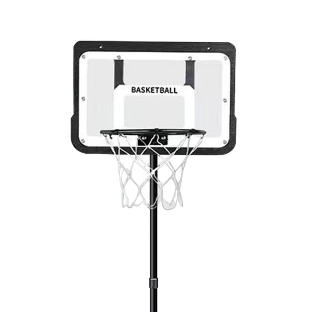 Basketball Hoop with Stand Set Interactive Toy Height Adjustable Family Game 190 cm