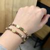 Ornaments New Chinese Style Cat Bracelet Best Friend Cute Zen Beaded Bracelet Resin Women Jewelry Gift