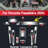 For PORSCHE PANAMERA 2024 Auto Central Control Screen TPU Navigation Anti Scratch Interior Protection Film Sticker