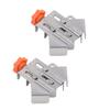 2Pcs Corner Clamp Right Angle Stainless Steel Adjustable Corner Clip Fixing Tool for Woodworking