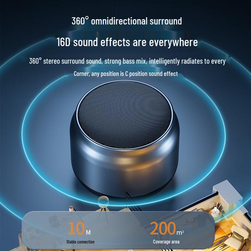 ENKOR Mini Portable Bluetooth Speaker