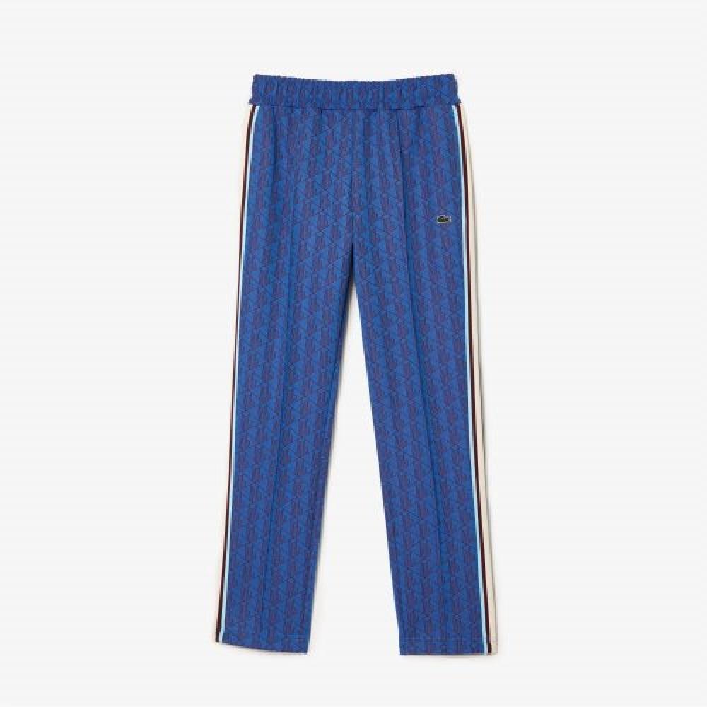 

Женские спортивные брюки S Monogram Jacquard Flare Fit [синие] 034