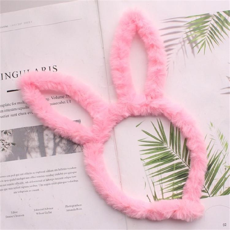 Christmas Rabbit Ear Hair Hoop Cute Live Broadcast Hair Holder Festival Headwear