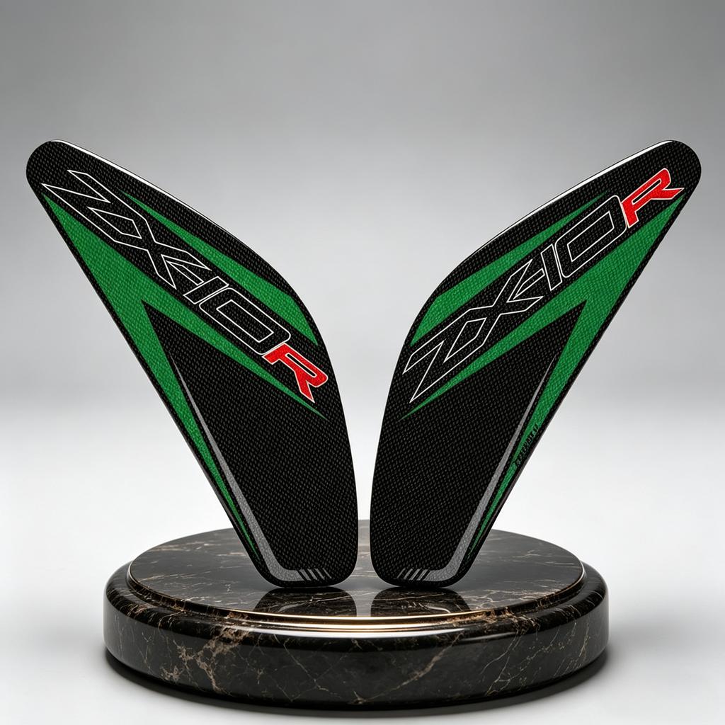 For Kawasaki ZX-10R ZX10R 2011-2022 Motorcycle Side Fuel Tank Pad Protection Knee Anti Slip Fuel Tank Pad