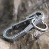 Key Carabiner Quick Release Small Outdoor Climbing Carabiner Clip for Keys Ti Alloy TC4 Load Bea  10KG 5mm Thickness Key   Carabiner