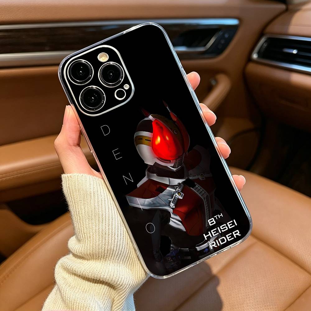 K-Kamen R-Rider ZeztzS Handyhülle Für iPhone17,16,15,14,13,12,Pro Max,16/15/14 Plus XS Weiche Silikon Transparente Hülle