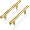 Furniture Handle Rail for Drawers Cabinets 15 Cm Steel Gold Color 12 Pcs.