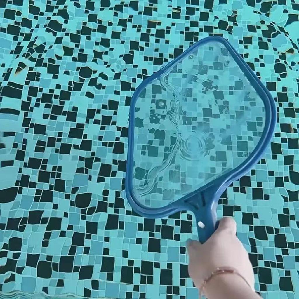 Pool Leaf Skimmer Net with Durable Mesh for Efficient Debris Removal Suitable for Swimming Pools Ponds Spas and Fountains Cleaning Tool