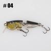 2-Section Joint Slow Sinking Minnow 3.5g Weight Wobbles Bait Mini Micro Fishing Bait  Bass Fishing