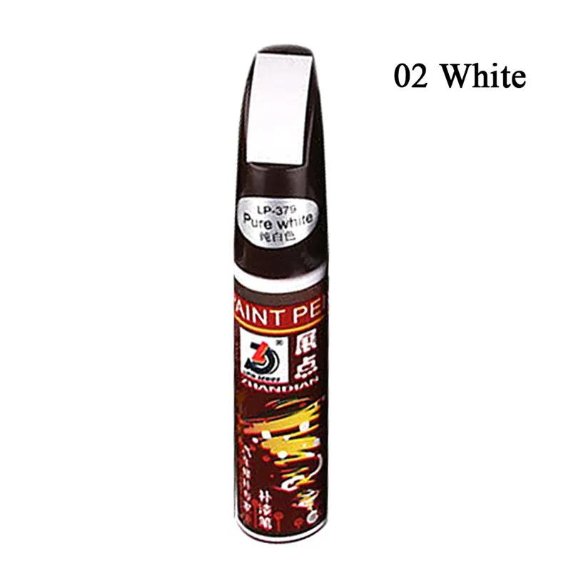 Car Paint Scratches Repair Pen Brush Waterproof Paint Marker Pen Car Tyre Tread Care Automotive Maintain Black White Red Silver