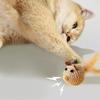 Sword Hemp Ball Feather Sounding Cat Toy, Cat Self-hi Boredom Relief Artifact, Claw Grinding and Scratch-resistant Pet Products