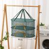 Folding Dry Rack 6 Layers Drying Net for Herbs Hanging Basket Dryer Bag Mesh Herb Drying Net for Flowers Buds Plants Organizer
