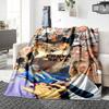 1Pc Freya Skye Fashion Collage Blanket Soft Throw Blanket For Home Bedroom Bed Sofa Travel Office Solid Christmas Blanket