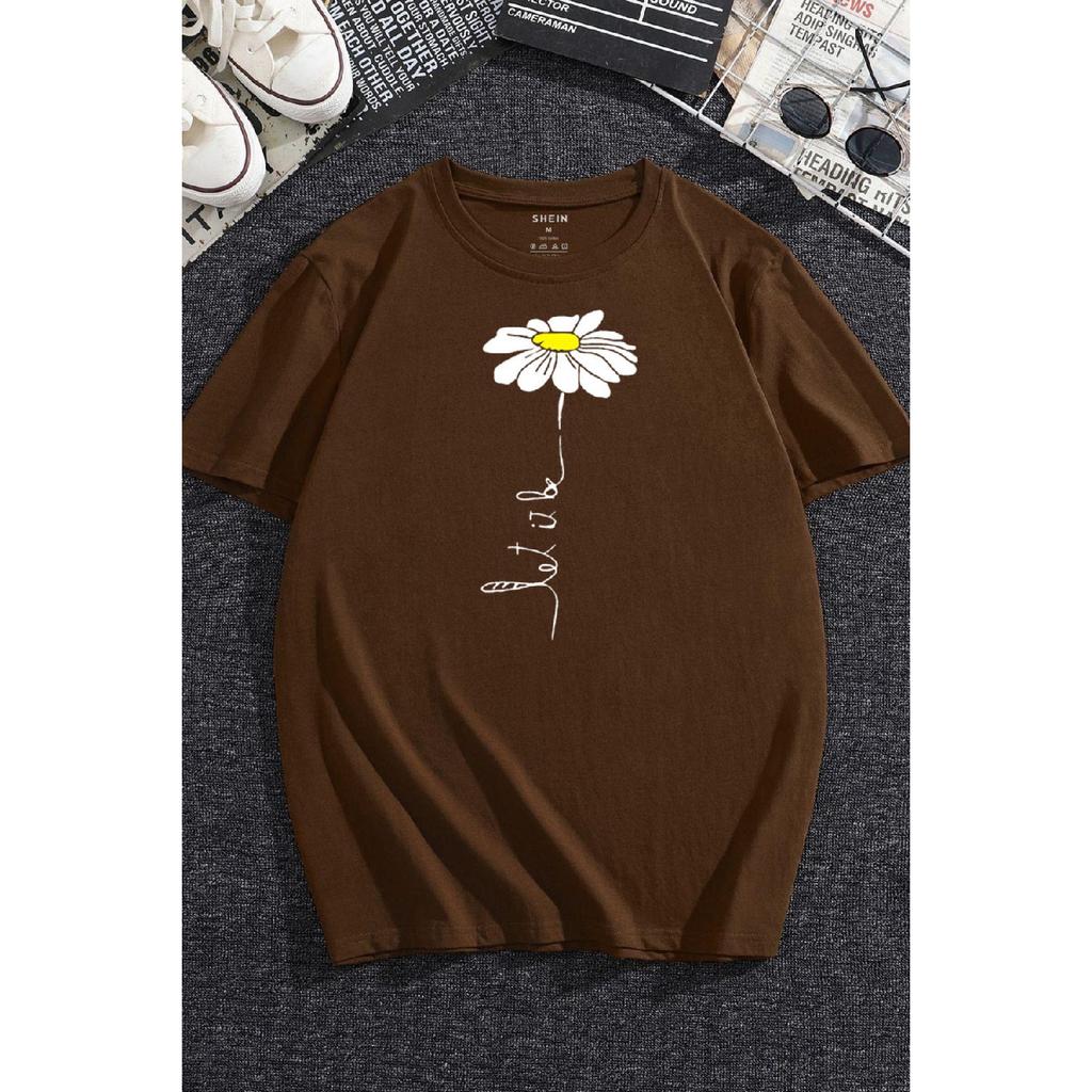 Unisex Daisy Printed Tshirt