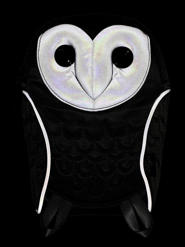 Barn Owl Pouch Glow [Morn Creations] (Gray)