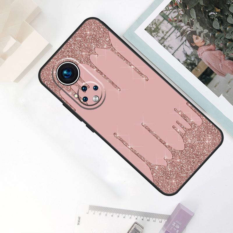 Love Rose Gold Style Case For Honor Magic 6 Pro 5 7 Lite Cover For Honor 400 200 50 70 90 X9 X8a X8b X9a X9b X9c