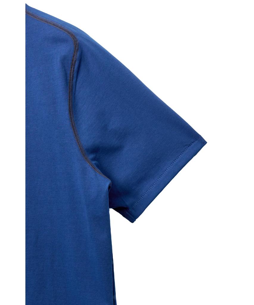Haechinglum Crop Tee 1/2 Dark Blue