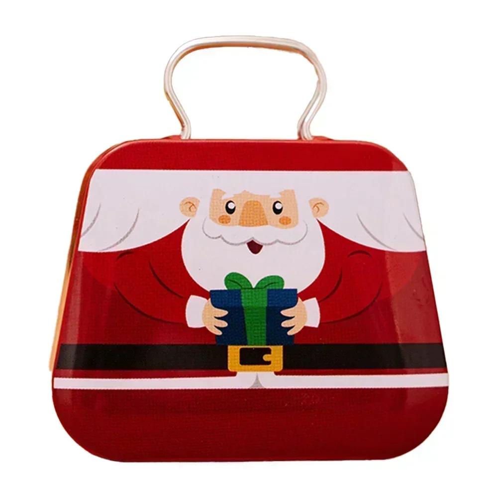 Charming Holiday Decor As Show Metal Cookie Box Ample Space For Treats Effortless Portability For Holiday Treats