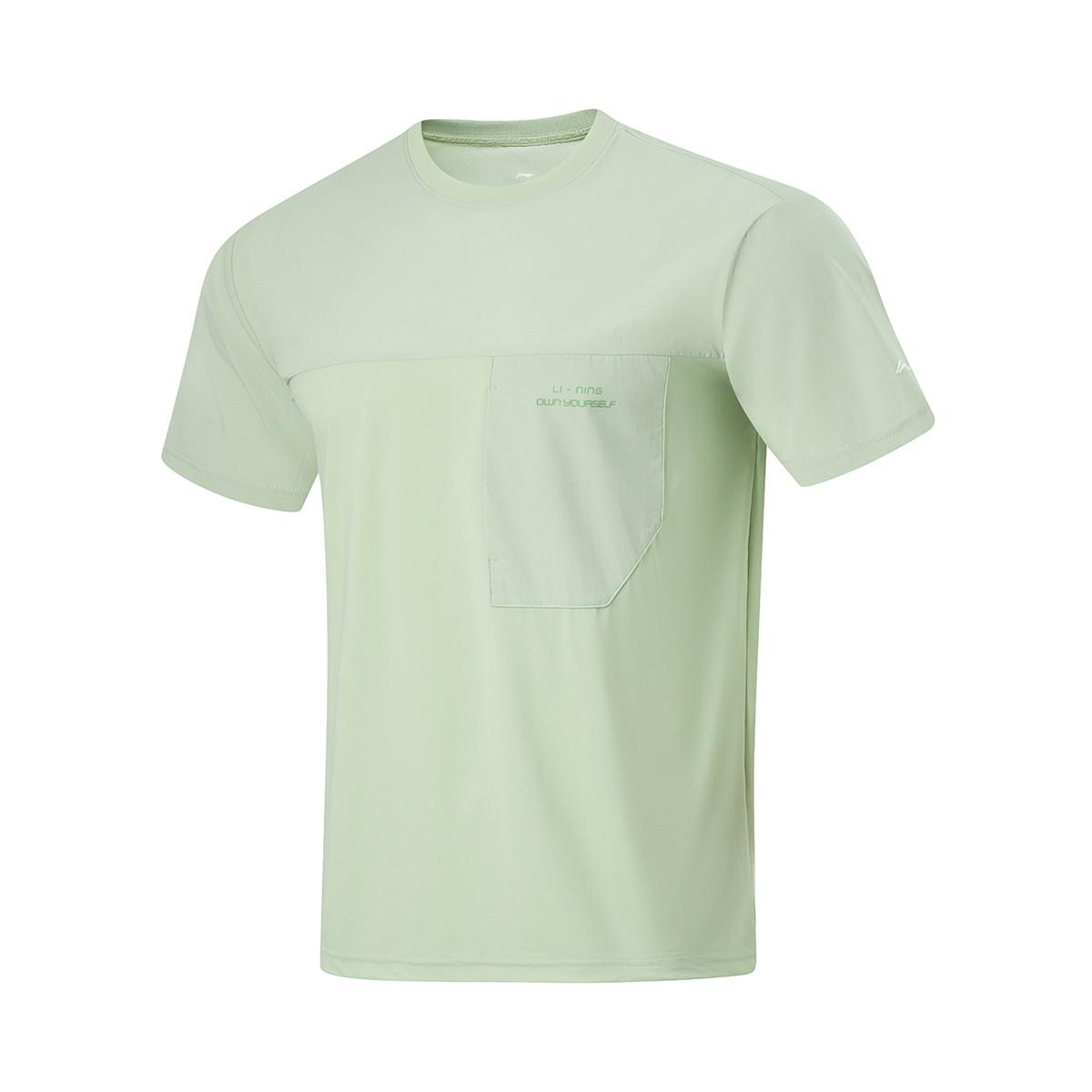 

Li-Ning Ice Comfort Round Neck Short Sleeve T-Shirt Men Tops Mochaccino AHSU481-3 L