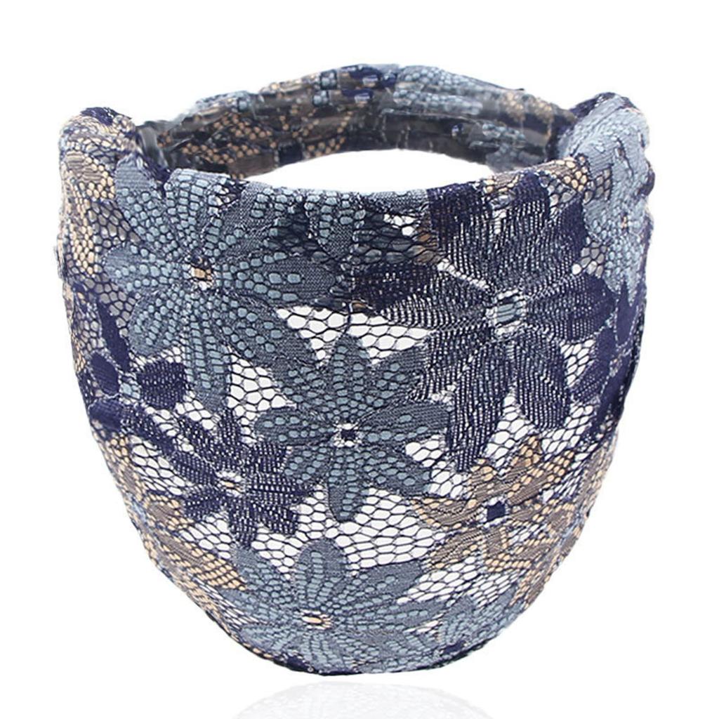Lace Headband, Fashionable, Breathable, Wide-edged Headband For Women