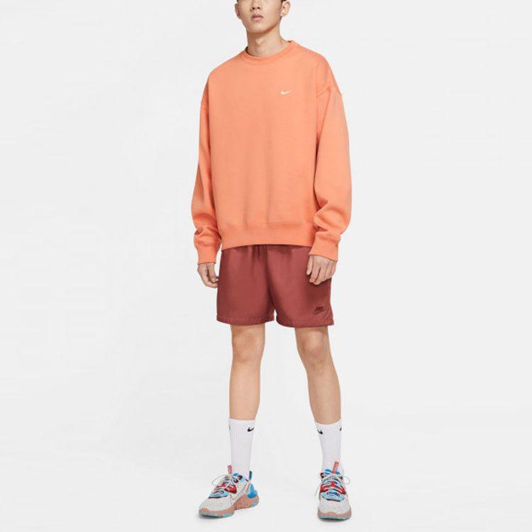 Nike Sweatshirts Heren Oranje Ronde Hals Normaal Normaal CV0554-863
