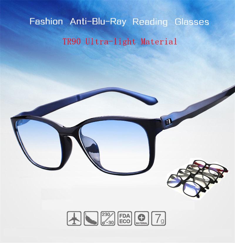 

С мужскими очками +1.5-+4.0 Очки Очки Пресбиопия Очки Лучи Чтение Анти Ручной Работы +1.0 синий