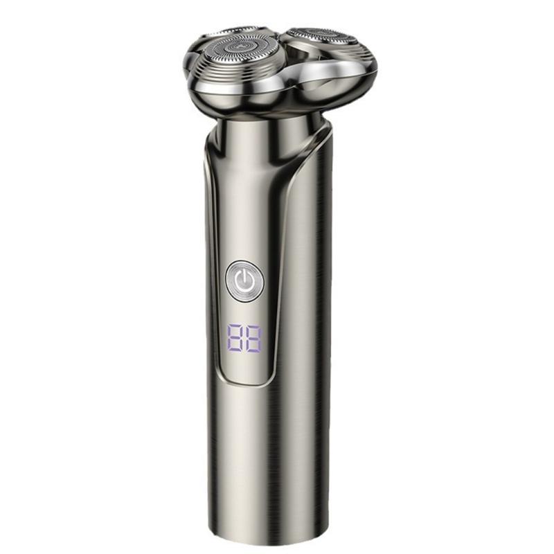 

Efficient Men s Electric Razors Digital Power Display Shaver Floating Heads Beard Trimmer for Travel and Home Use 1