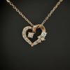 Used Canal 4 Canal Yondo Sea Stone Heart Necklace Ping Gold STERLINGSILVER Silver 925 260102006