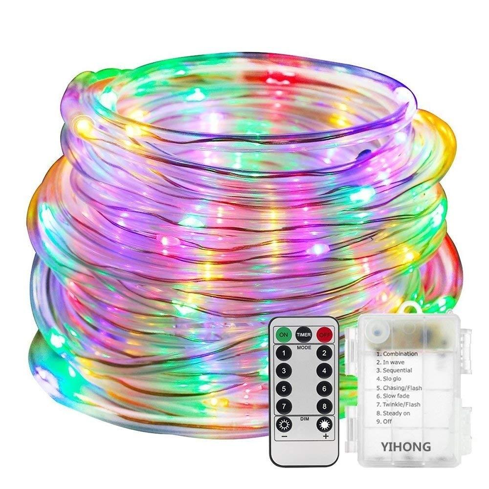 Buy Fairy LED Rope Lights Battery Operated String Lights 8 Mode