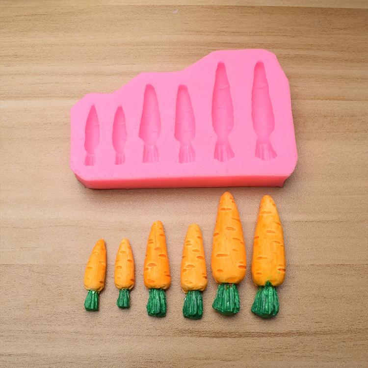 Süße Karotten Keks Ausstecher Kuchen Schokolade Ton Backen Fond Polymer Basteln