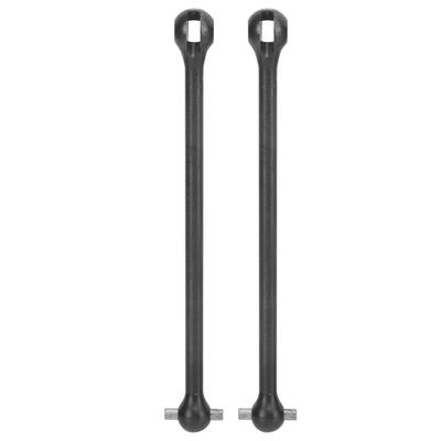1 Pair CVD Drive Shaft RC Front Wheel Drive Shaft for TRAXXAS UDR Remote Control CarBlack