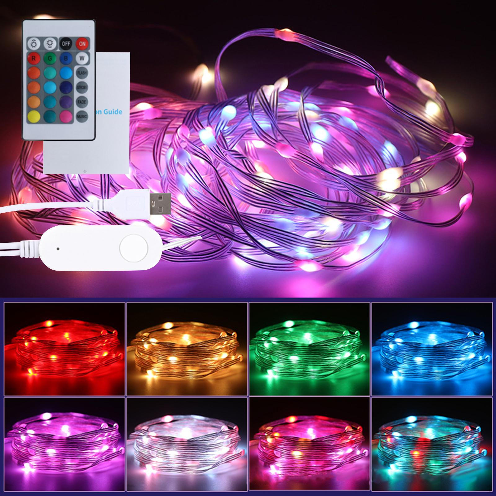 

Smart Christmas Lights DIY USB Globe Fairy for Patio Front Yard Porch 5m