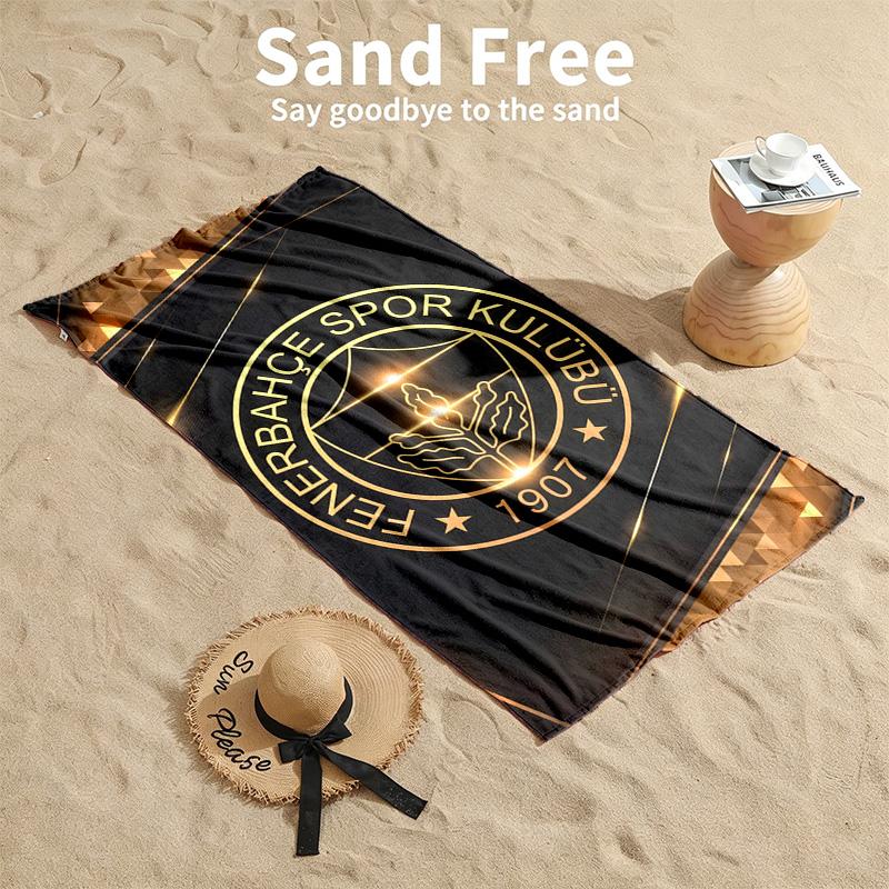 Fenerbahce Beach towels also serve as bath towels summer essential a musthave for the outdoors the beach and the pool