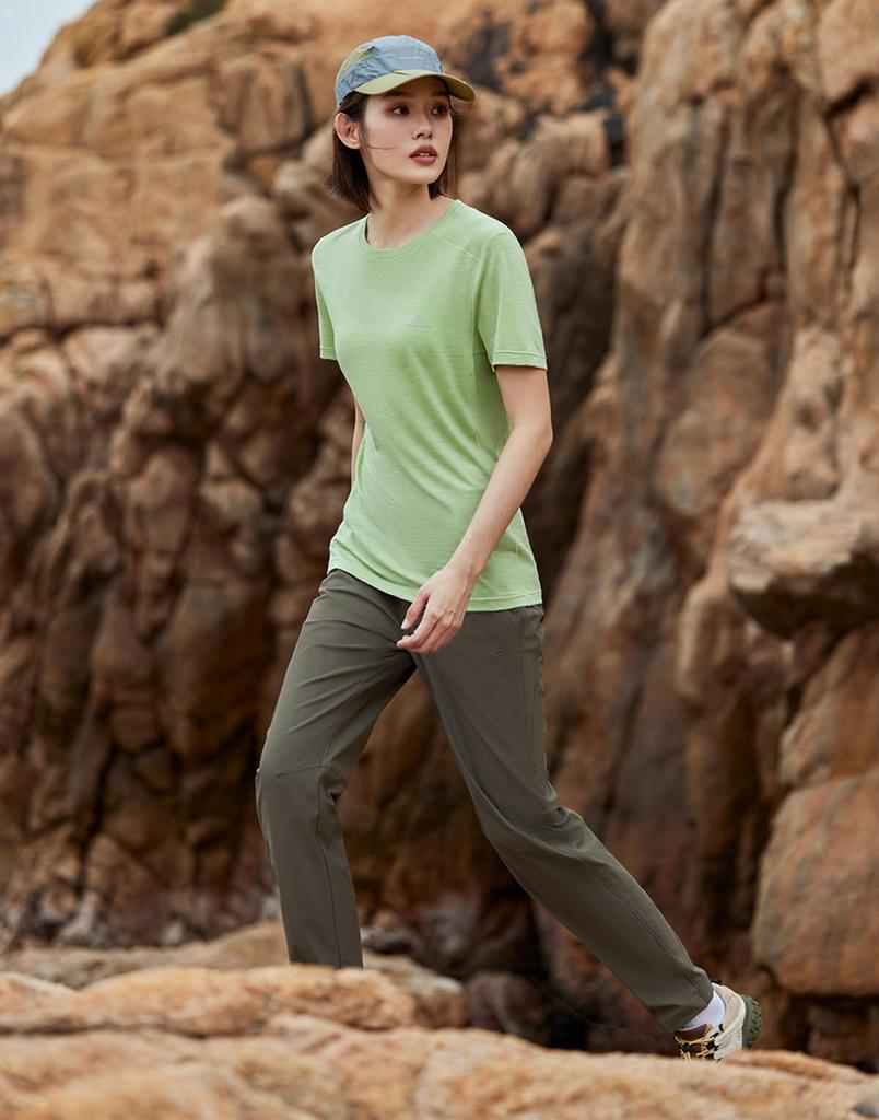 Pioneer Camp Stretch Trekking Pants with and Breathable Design for Mountain and Suitable for and Casual Style with Adjustable Women's Lightweight,