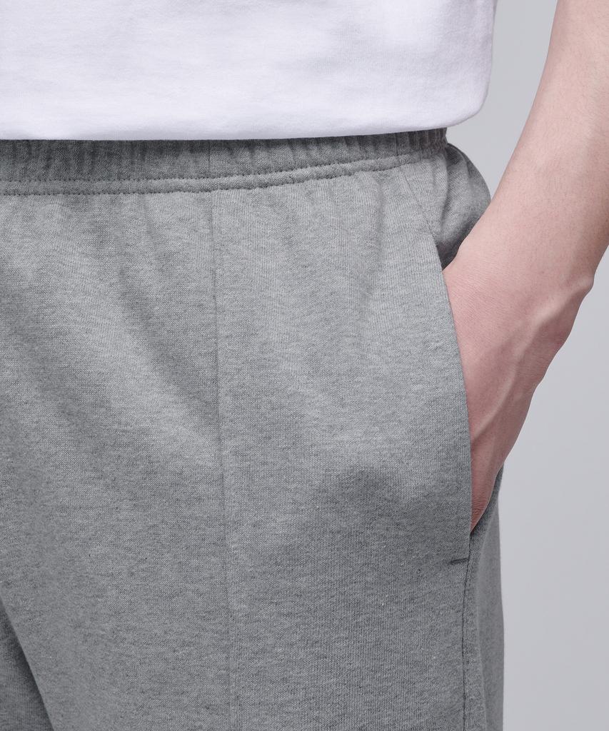 MUSINSA STANDARD Pin-Tuck Wide Sweatpants [Medium Grey]