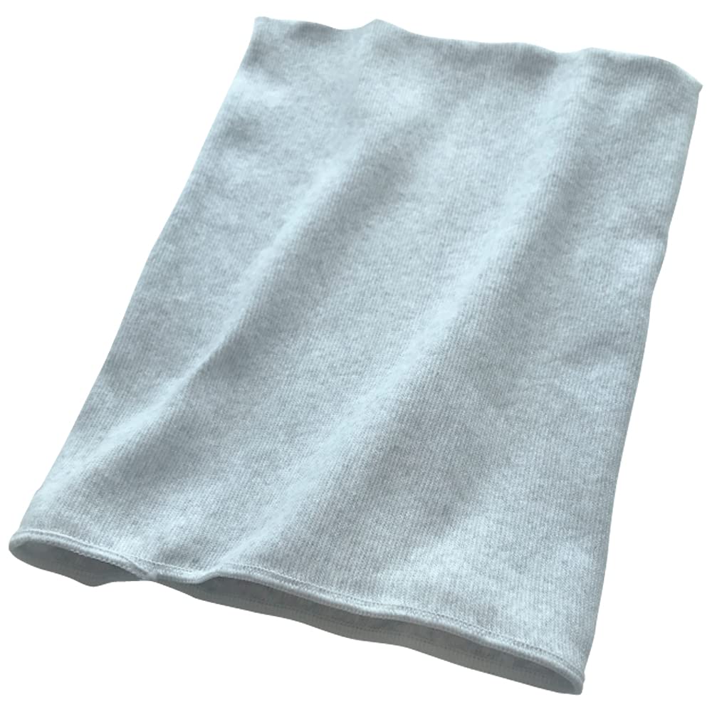 Gunze Belly Love Belly White Size L Warmer, Warmer, Cotton-Rich Ribbed, Unisex, H1000, Moch, (Japanese Size)