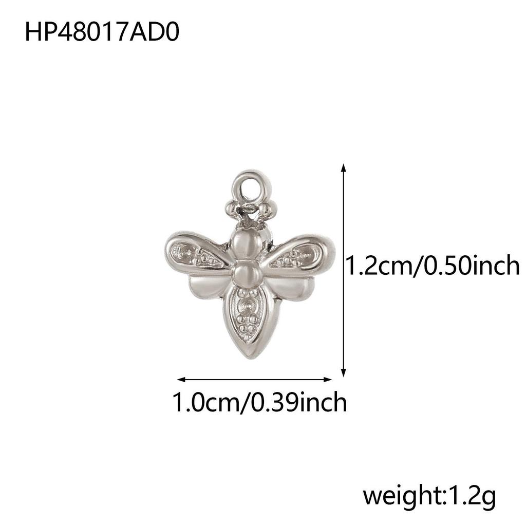 Stainless Steel Multi-Series Pendants: High Heels, Seashell, Starfish for Necklace & Bracelet Crafting