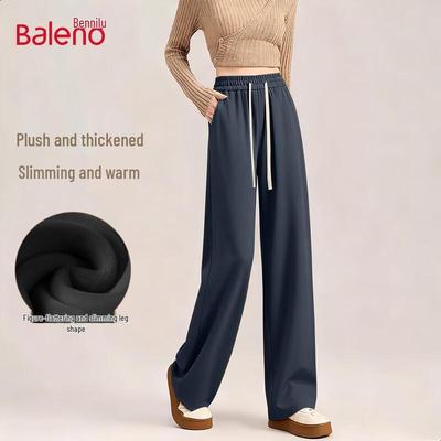 Baleno Women's Chenille Wide-Leg Trousers