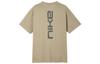 Nike T Shirts Men's Khaki Crew Neck Moderate Straight Fit FZ5416-247