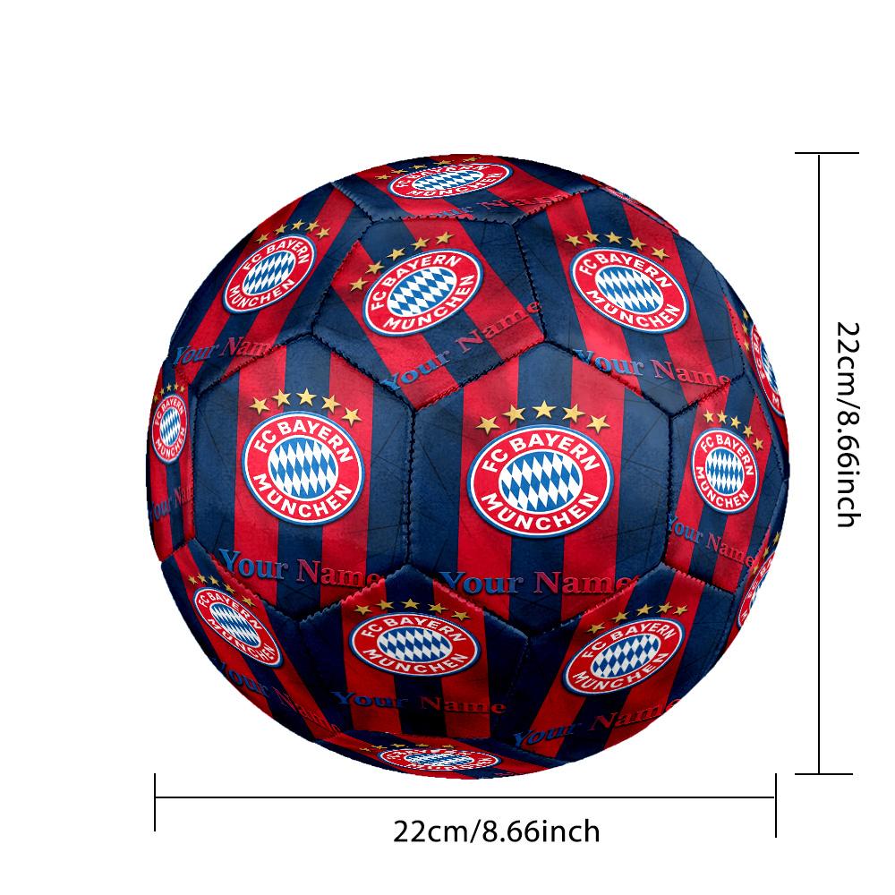 FC Bayern München Mode Größe 5 Fußball Abriebfest Rutschfest Fußball Für Sporttraining Unterhaltungsnutzung