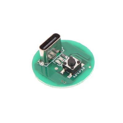 5W 10 וואט לד לוח מעגל מודול דרייבר טעינה Type-C עשה זאת בעצמך אביזרים אלקטרוניים לפנסים מאווררים קטנים
